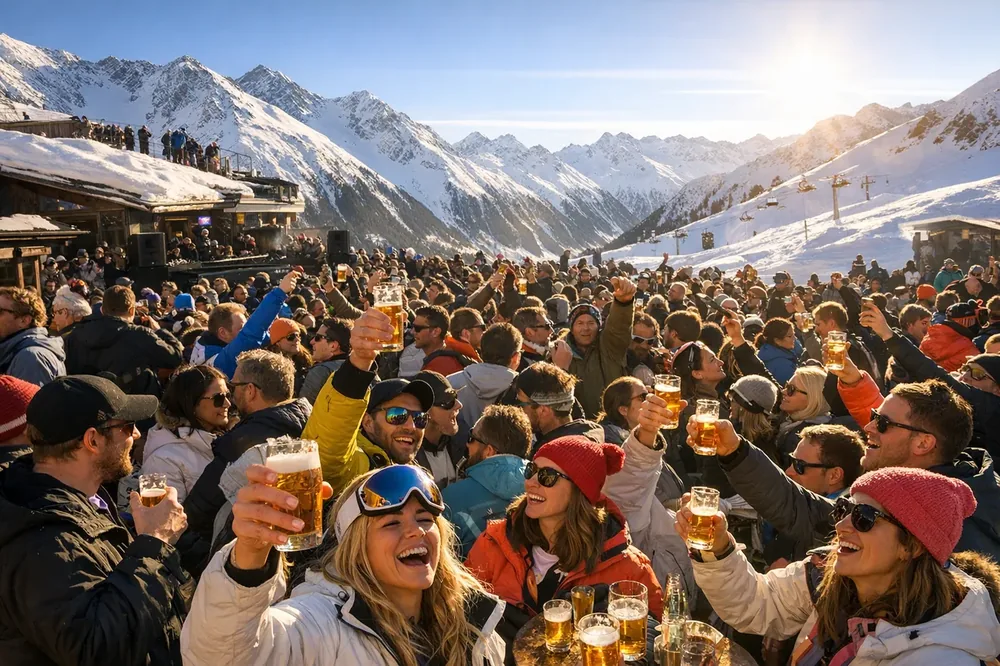 Afterski i Ischgl
