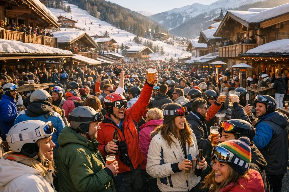 Afterski i Saalbach-Hinterglemm