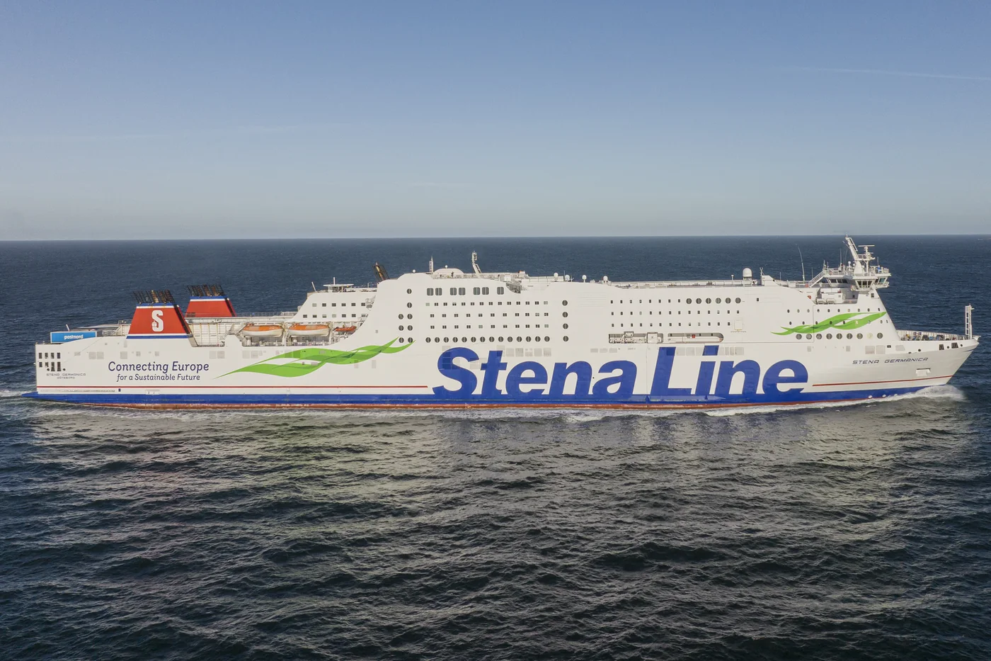 Stena Germanica på väg mellan Göteborg och Kiel
